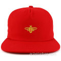 مسطح Brim Gorras تطريز Snapback Sports Cap